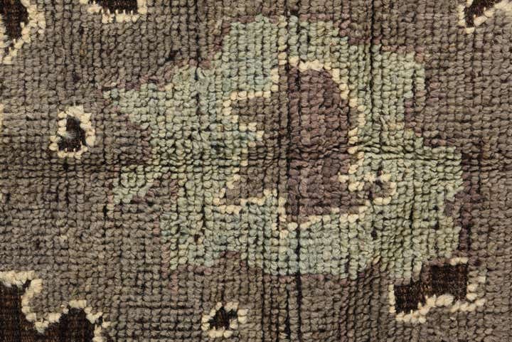 10' 4 x 14' 10 Hand Knotted Oushak Wool Rug
