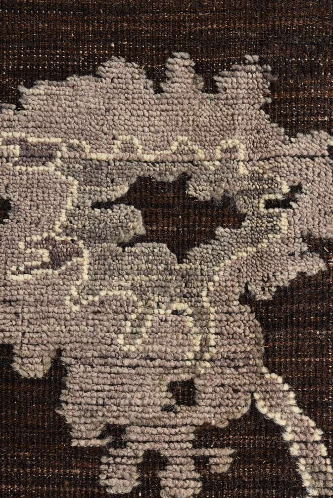 10' 2 x 14' 3 Hand Knotted Oushak Wool Rug