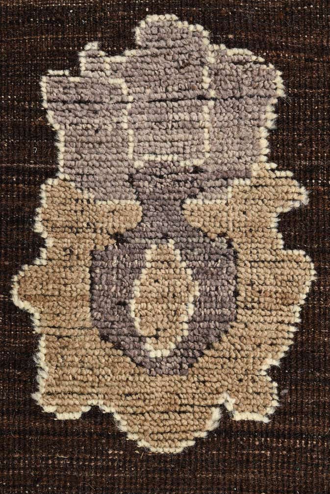 10' 2 x 14' 3 Hand Knotted Oushak Wool Rug