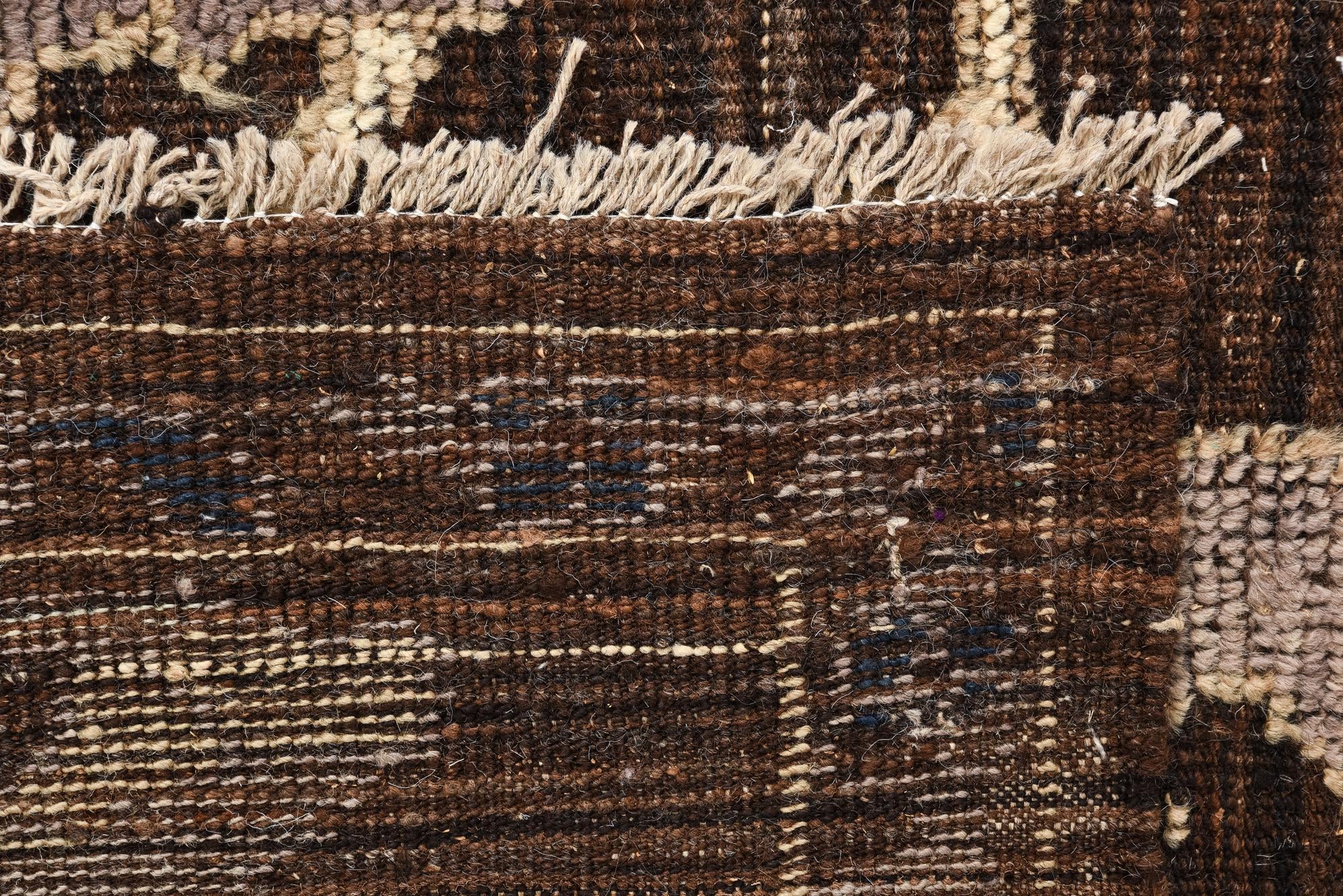 9' x 12' 2 Hand Knotted Oushak Wool Rug