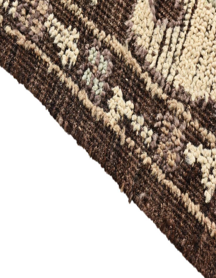 Detail image of 9' 4 x 12' 3  Hand Knotted Oushak Wool Rug