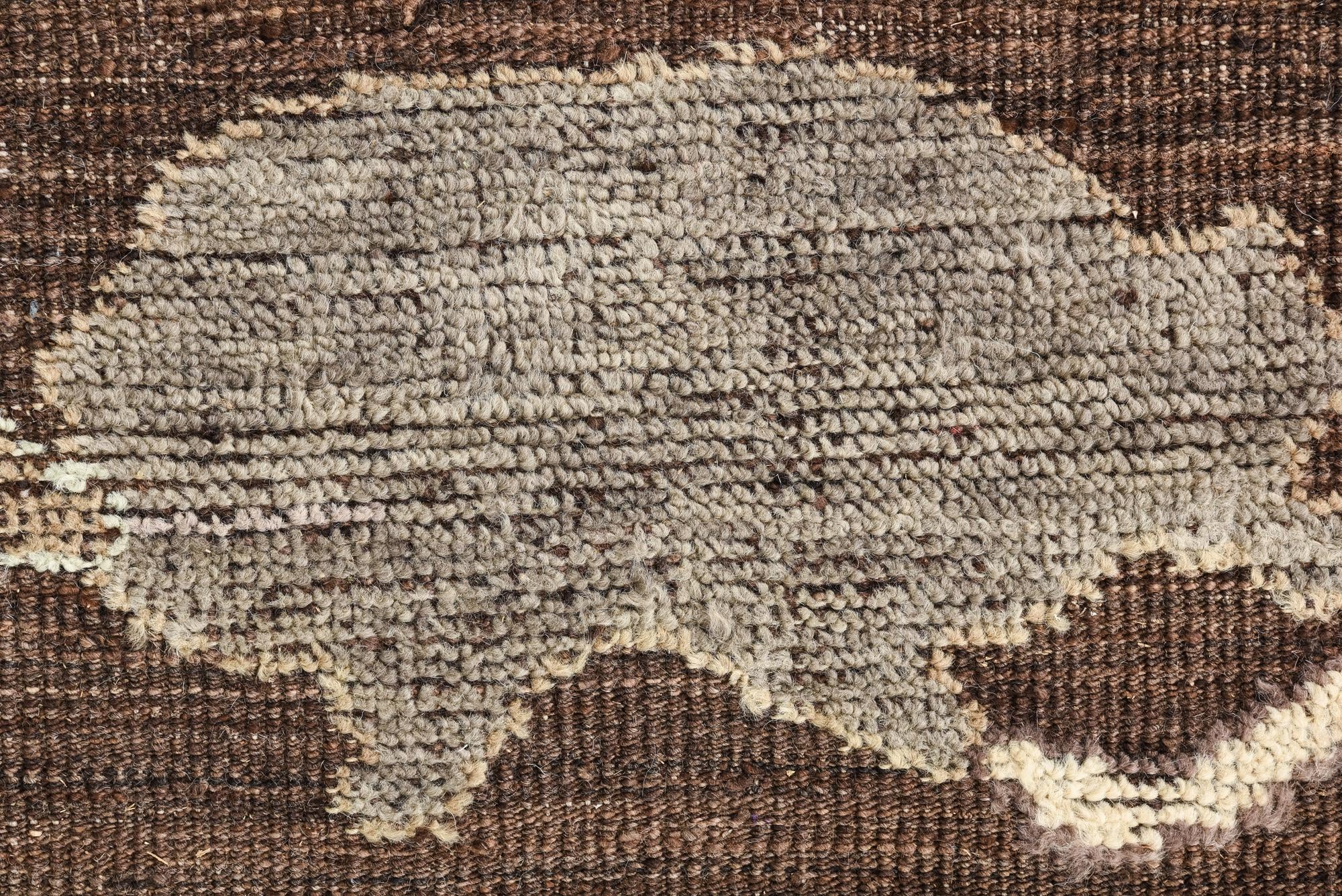 9' 4 x 12' 3 Hand Knotted Oushak Wool Rug