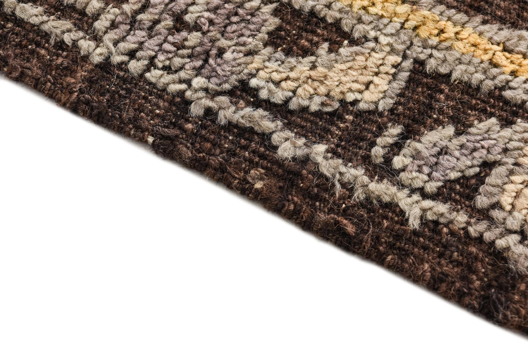 9' 3 x 12' 1 Hand Knotted Oushak Wool Rug