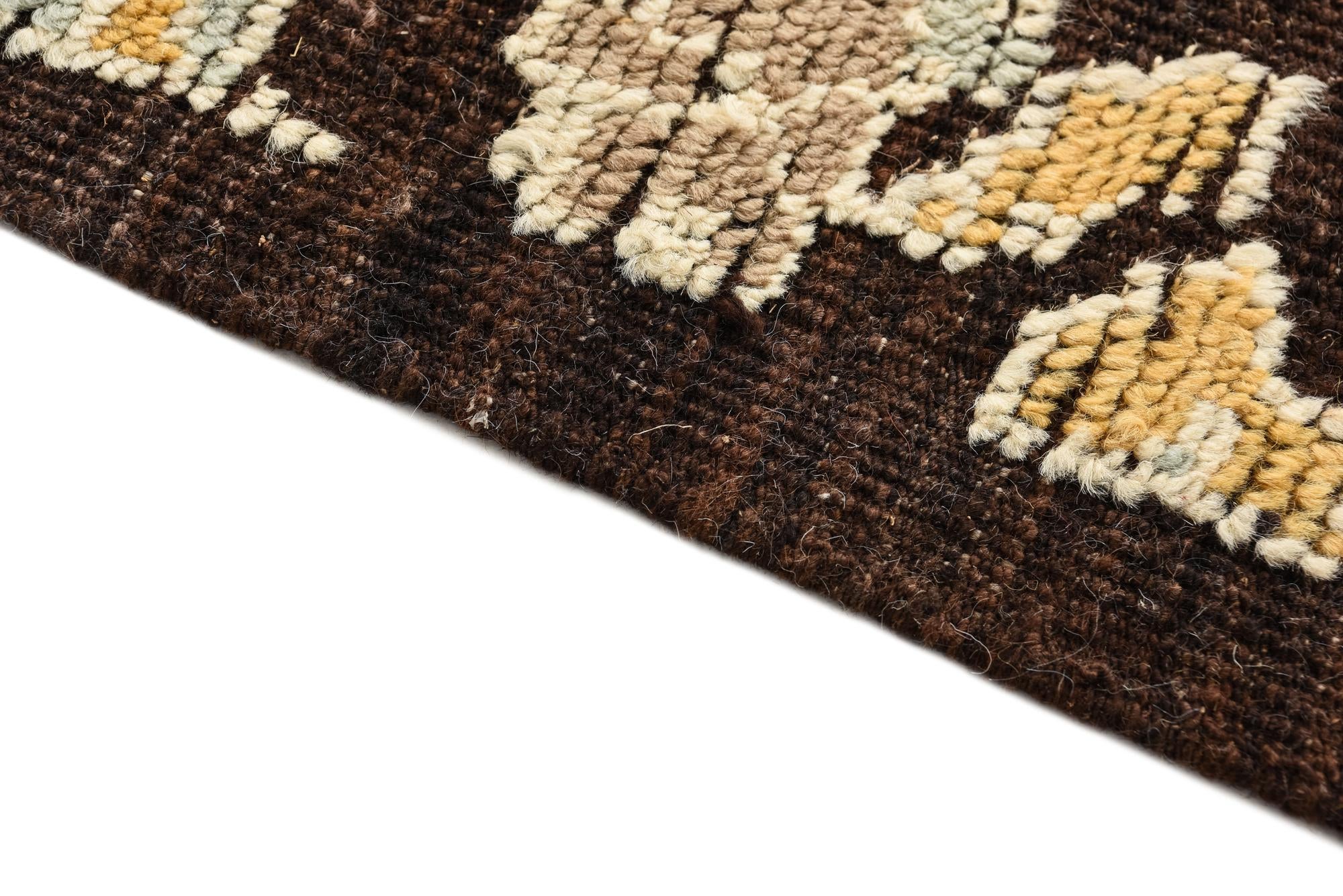 9' 3 x 12' 3 Hand Knotted Oushak Wool Rug