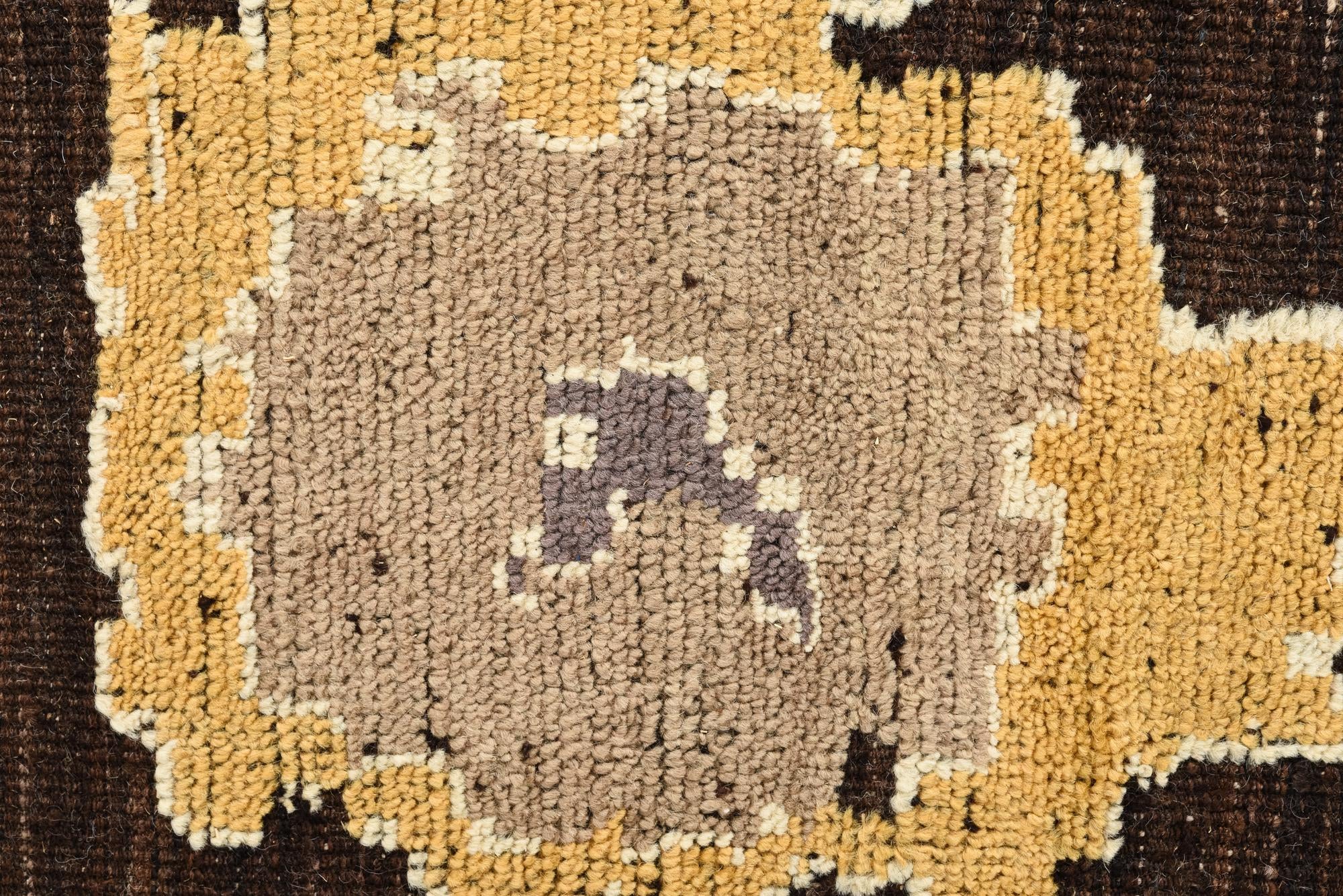 9' 3 x 12' 3 Hand Knotted Oushak Wool Rug