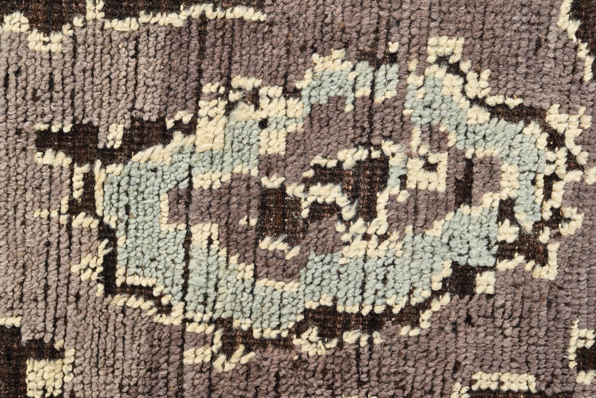9' 3 x 12' 3 Hand Knotted Oushak Wool Rug