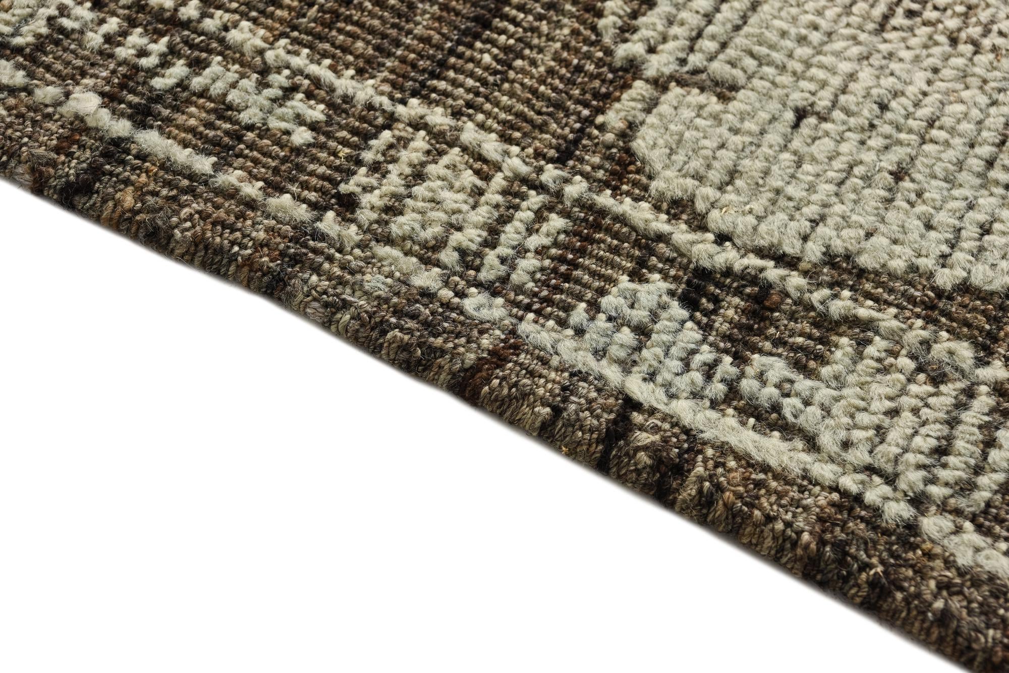 9' 3 x 12' 7 Hand Knotted Oushak Wool Rug