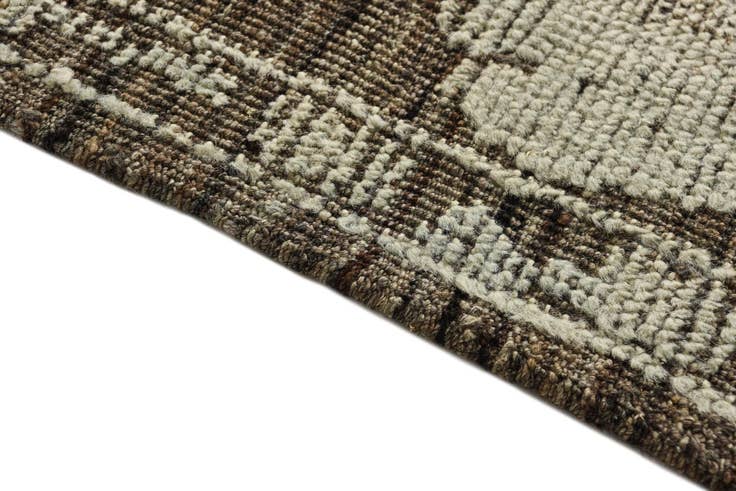Detail image of 9' 3 x 12' 7 Hand Knotted Oushak Wool Rug