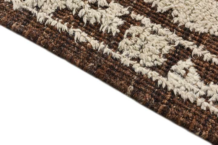 9' 1 x 12' 7 Hand Knotted Oushak Wool Rug