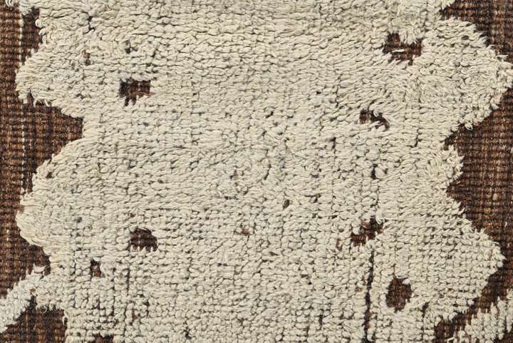 9' 1 x 12' 7 Hand Knotted Oushak Wool Rug