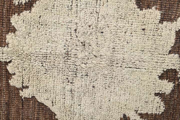 9' 1 x 12' 7 Hand Knotted Oushak Wool Rug