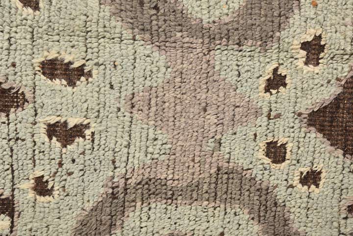9' 2 x 13' Hand Knotted Oushak Wool Rug