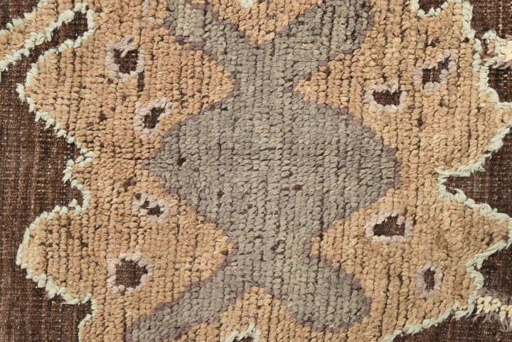 9' 2 x 13' Hand Knotted Oushak Wool Rug