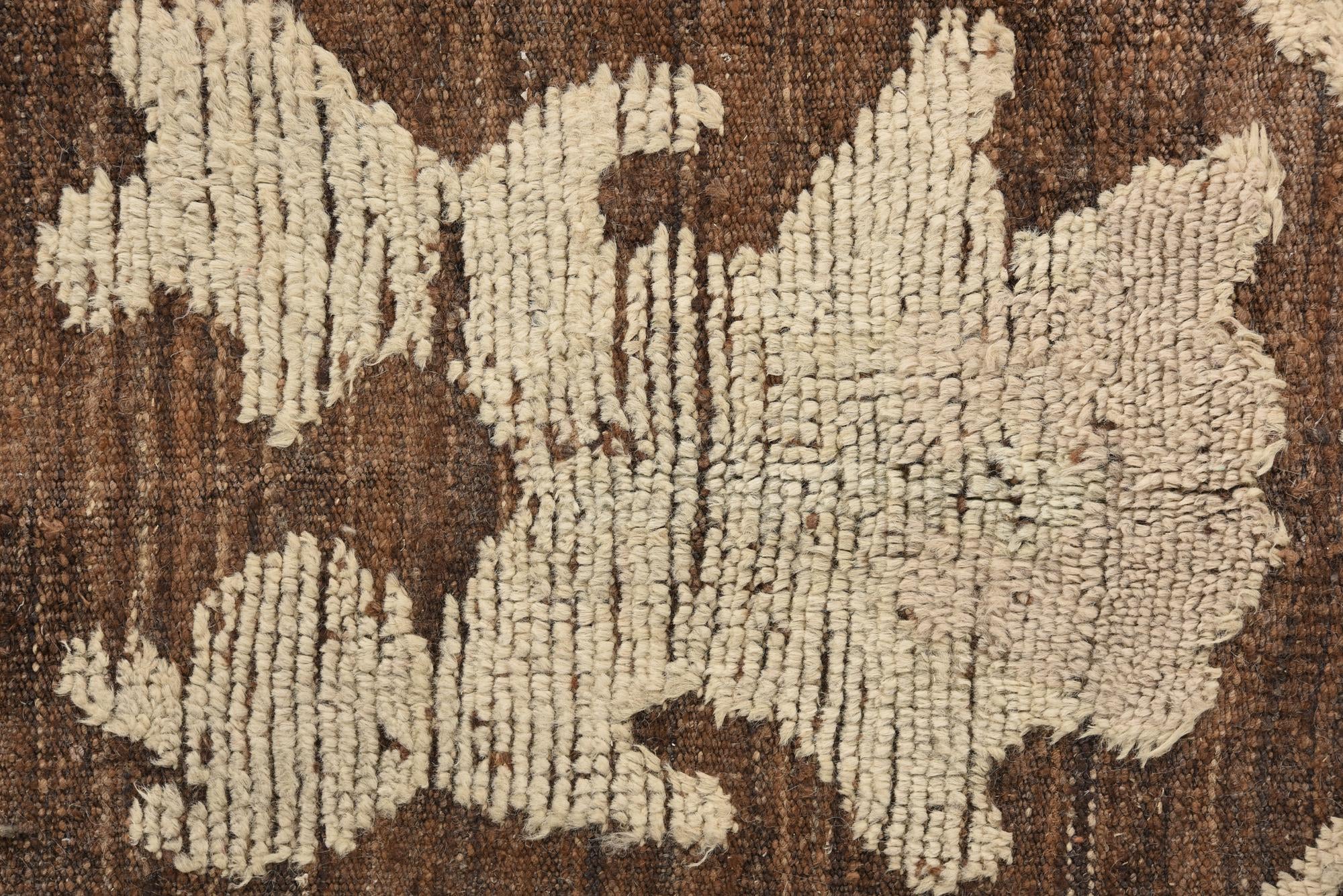 9' 1 x 13' Hand Knotted Oushak Wool Rug