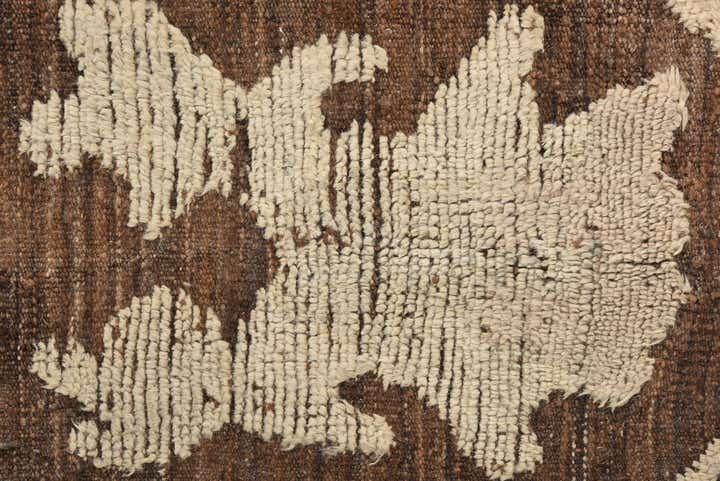 9' 1 x 13' Hand Knotted Oushak Wool Rug