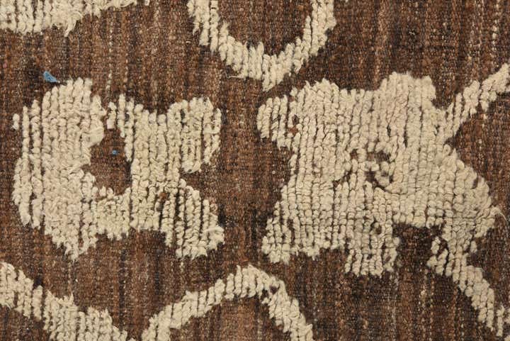 9' 1 x 13' Hand Knotted Oushak Wool Rug