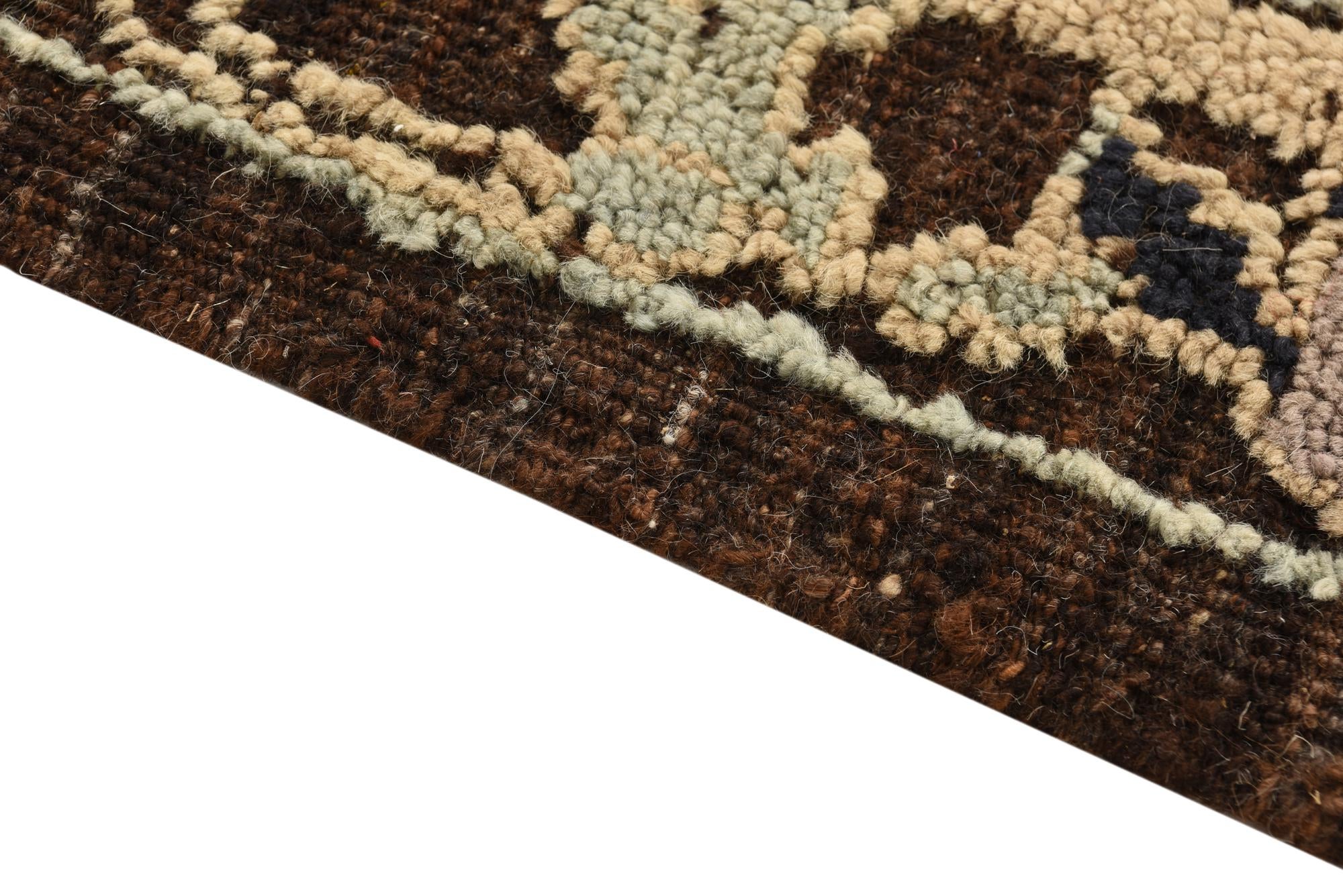 10' 2 x 13' 10 Hand Knotted Oushak Wool Rug