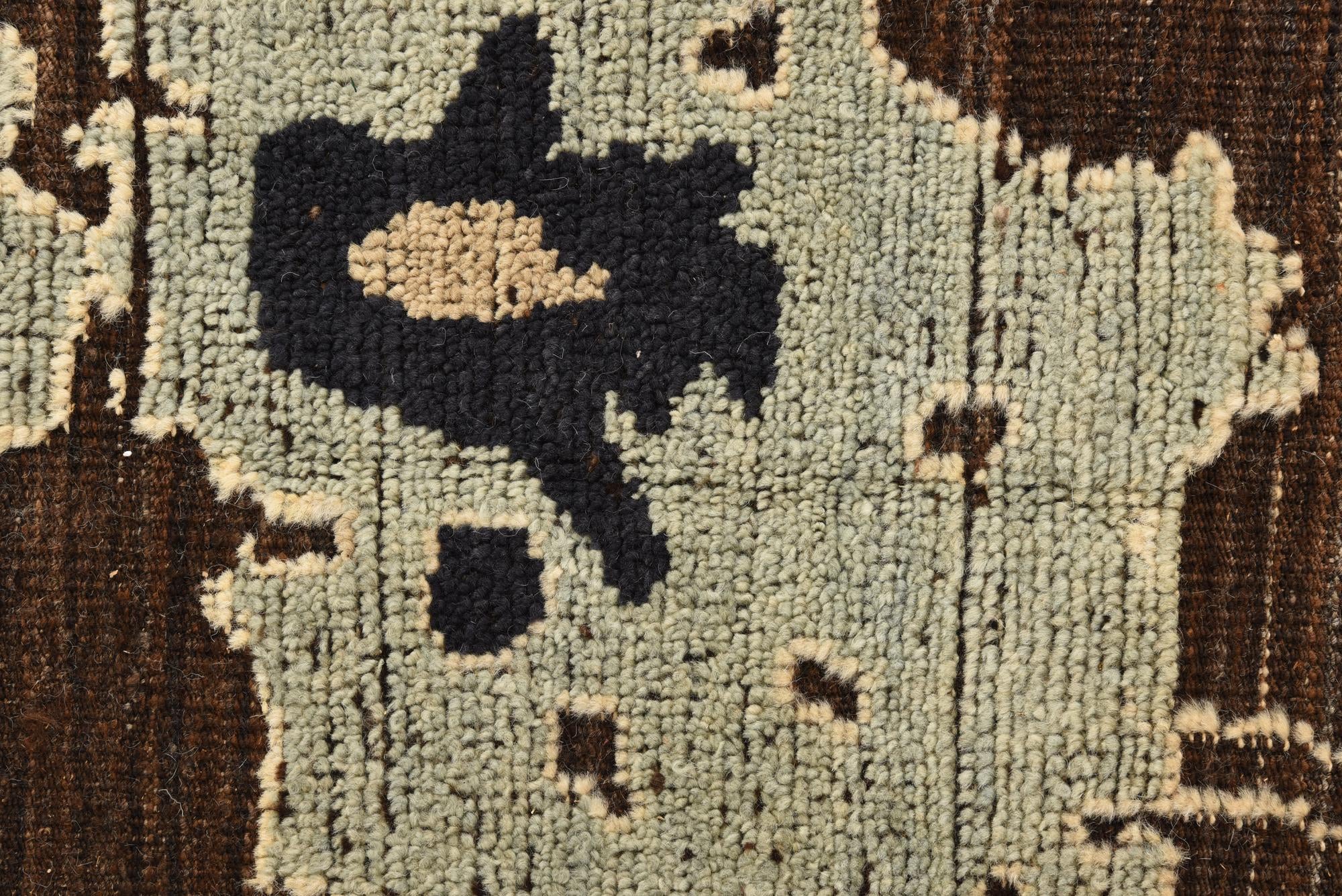 10' 2 x 13' 10 Hand Knotted Oushak Wool Rug