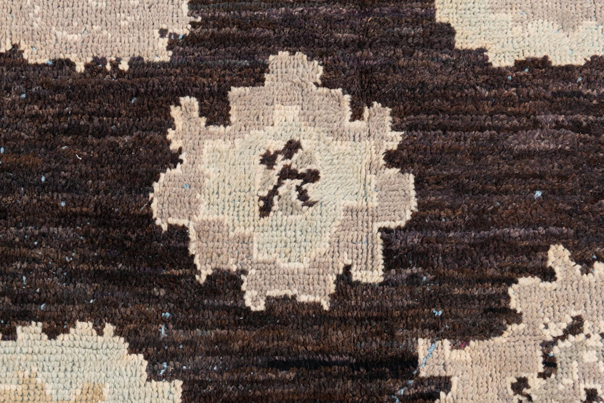 8' 2 x 10' 2 Hand Knotted Oushak Wool Rug