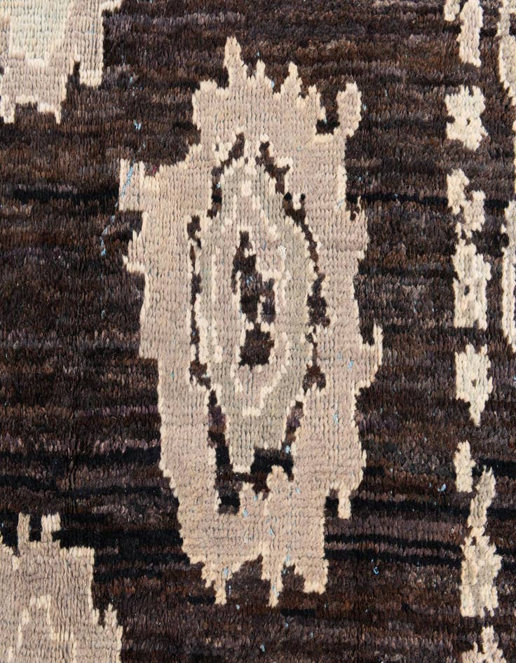 Detail image of 8' 2 x 10' 2  Hand Knotted Oushak Wool Rug