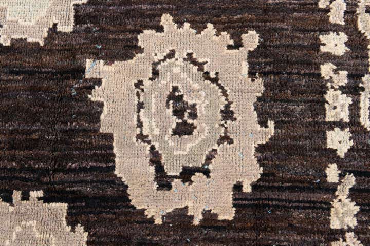 8' 2 x 10' 2 Hand Knotted Oushak Wool Rug