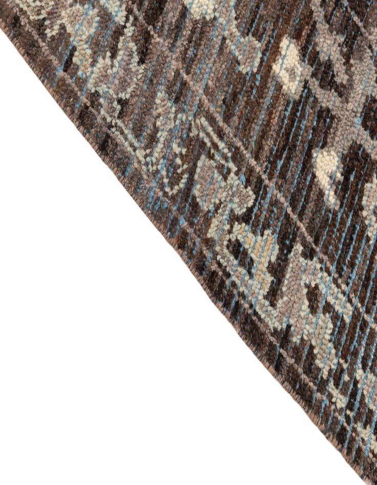 Detail image of 8' 3 x 9' 8 Hand Knotted Oushak Wool Rug