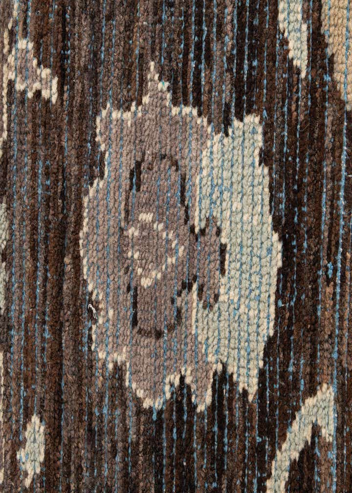 8' 3 x 9' 8 Hand Knotted Oushak Wool Rug