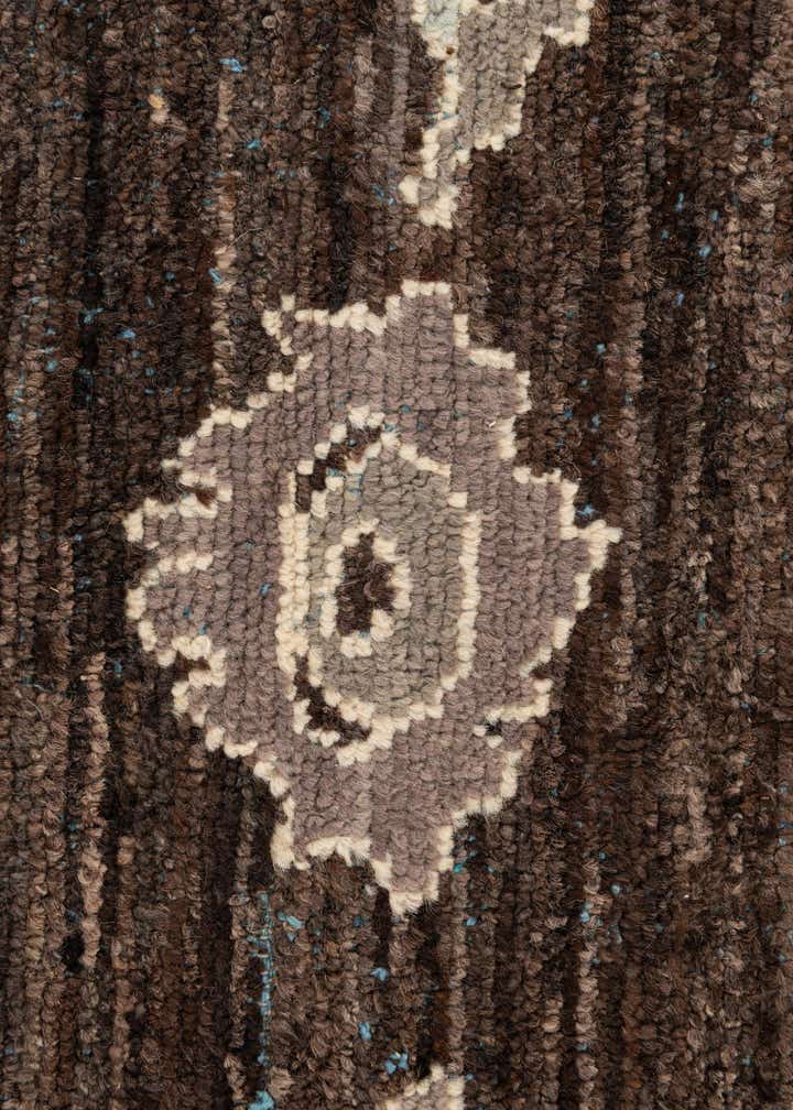 8' 3 x 9' 8 Hand Knotted Oushak Wool Rug