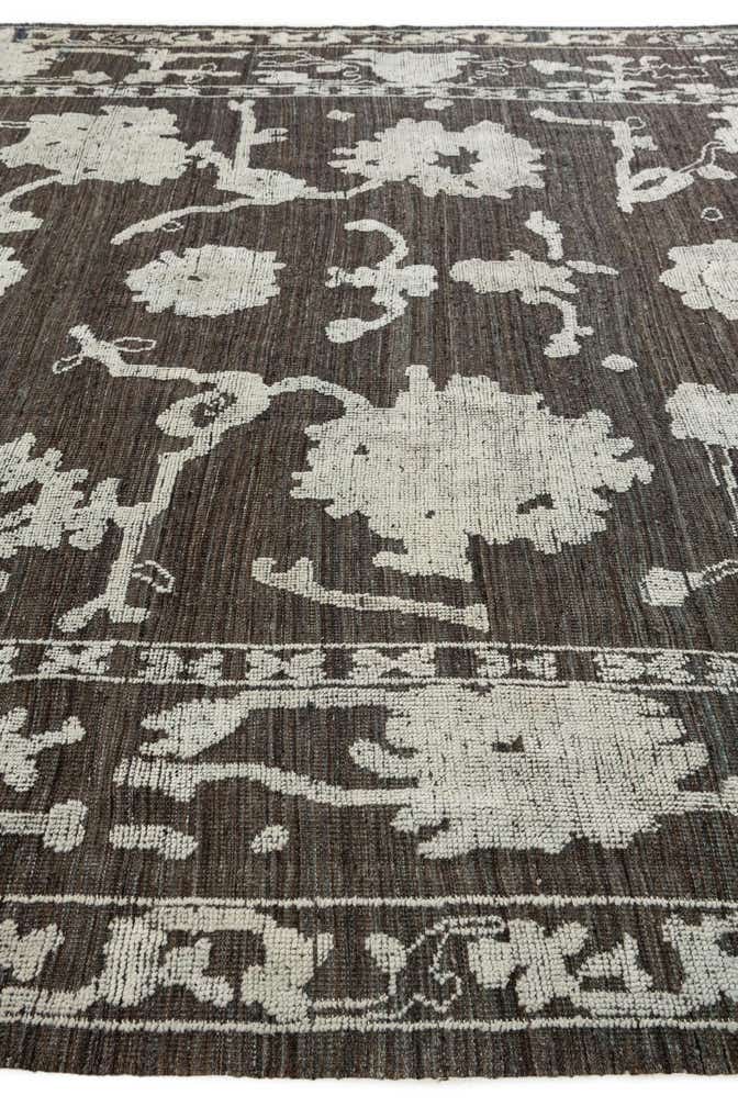 10' 2 x 13' 8 Hand Knotted Oushak Wool Rug