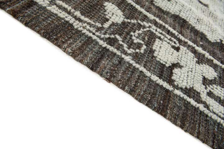 10' 2 x 13' 8 Hand Knotted Oushak Wool Rug