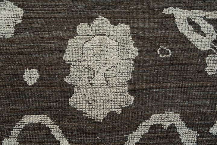10' 2 x 13' 8 Hand Knotted Oushak Wool Rug