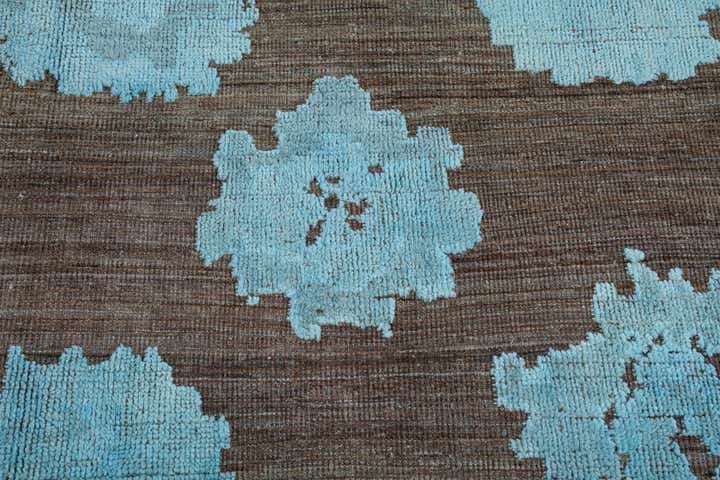 9' 5 x 11' 2 Hand Knotted Oushak Wool Rug