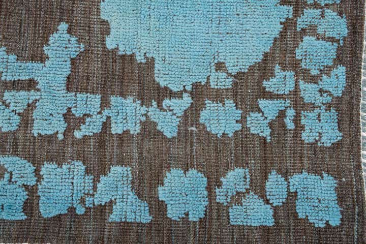 9' 5 x 11' 2 Hand Knotted Oushak Wool Rug