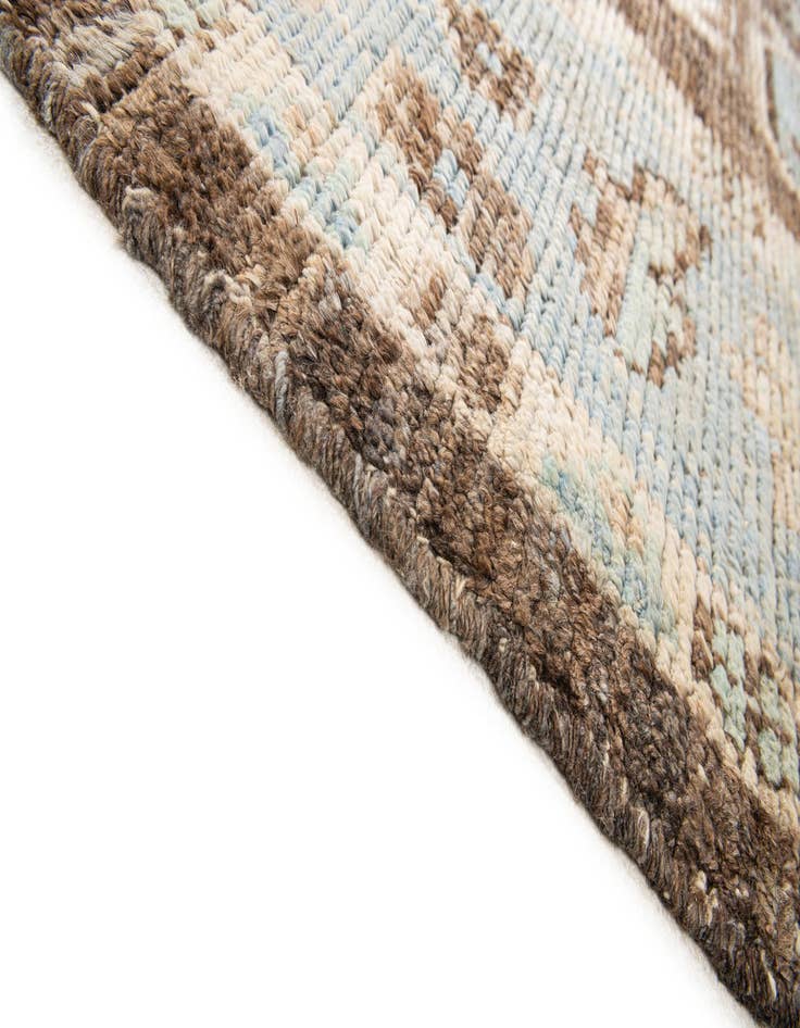 Detail image of 8' 4 x 10' 2  Hand Knotted Oushak Wool Rug