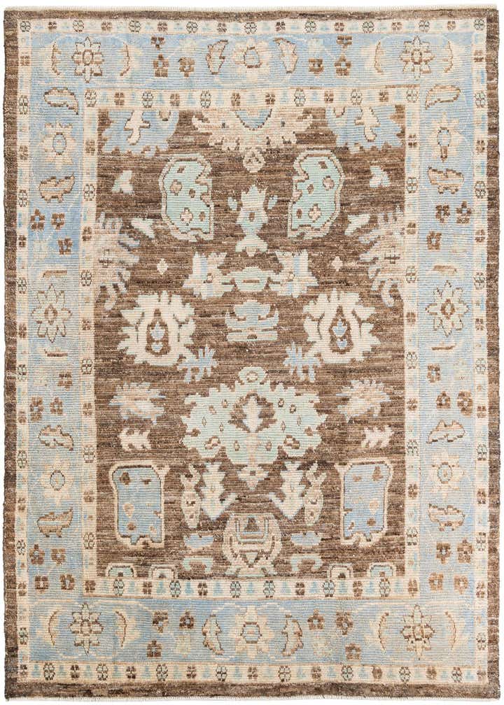 8' 4 x 10' 2 Hand Knotted Oushak Wool Rug