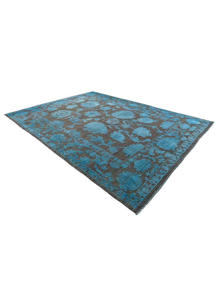 9' 3 x 12' 5 Hand Knotted Oushak Wool Rug