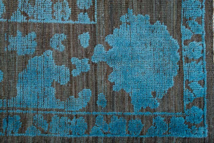 9' 3 x 12' 5 Hand Knotted Oushak Wool Rug