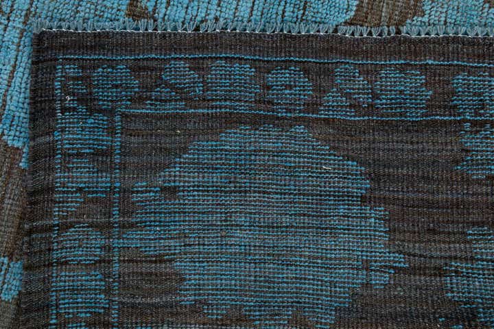 9' 3 x 12' 5 Hand Knotted Oushak Wool Rug