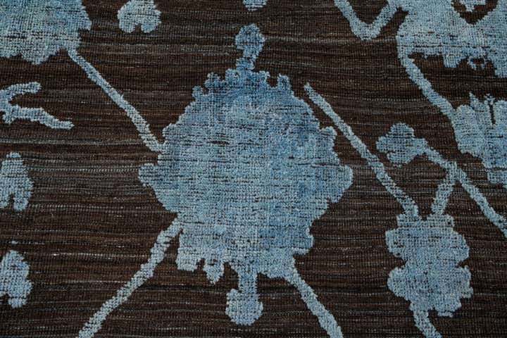 9' 3 x 11' 4 Hand Knotted Oushak Wool Rug