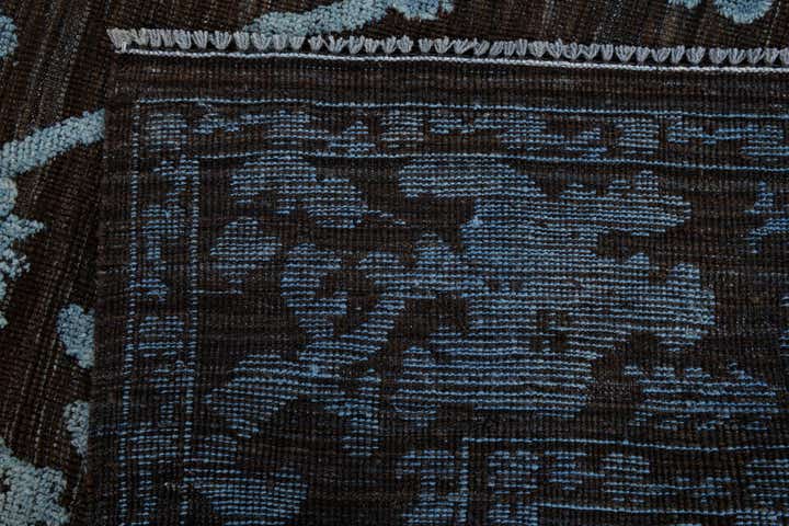 9' 3 x 11' 4 Hand Knotted Oushak Wool Rug