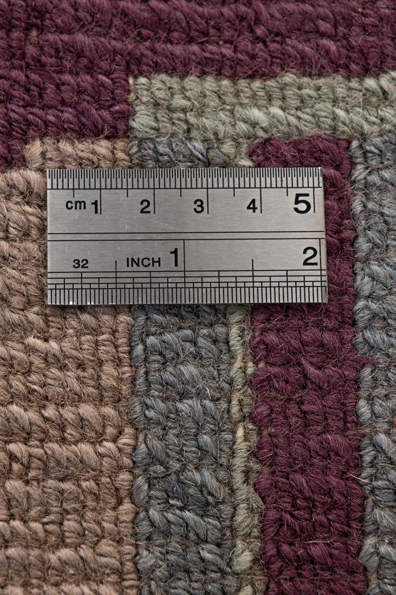 6' 11 x 8' 5 Hand Knotted Tibet Wool Rug