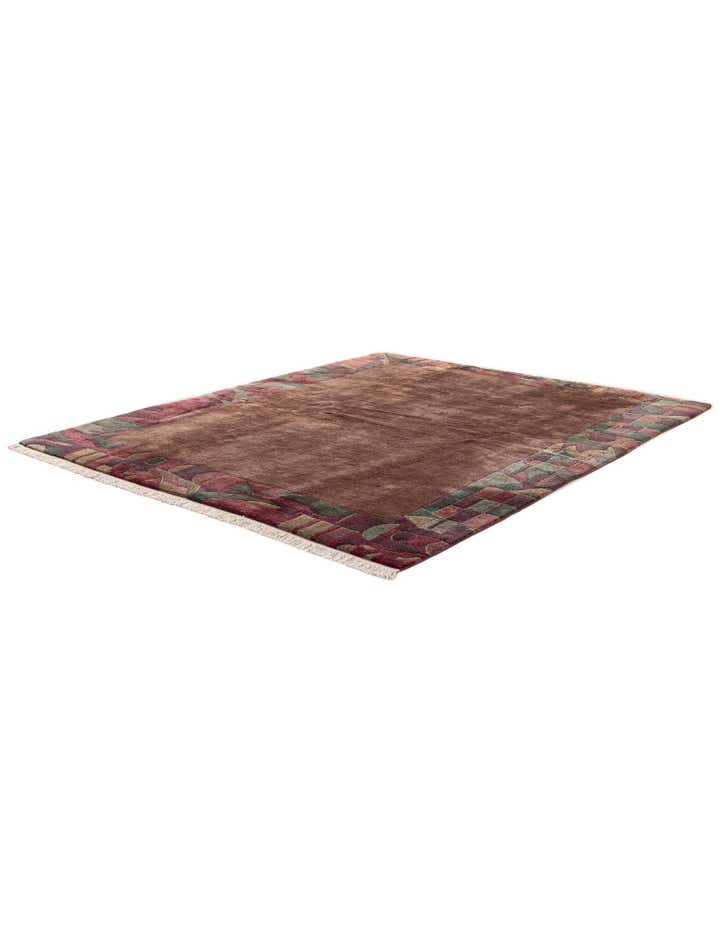 6' 11 x 8' 5 Hand Knotted Tibet Wool Rug