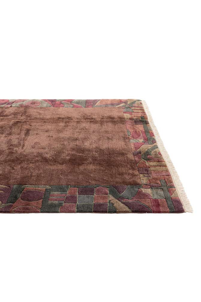 6' 11 x 8' 5 Hand Knotted Tibet Wool Rug