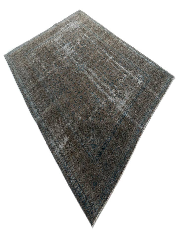 Detail image of 9' 9 x 12' 4  Hand Knotted Ultra Vintage Persian Wool Rug