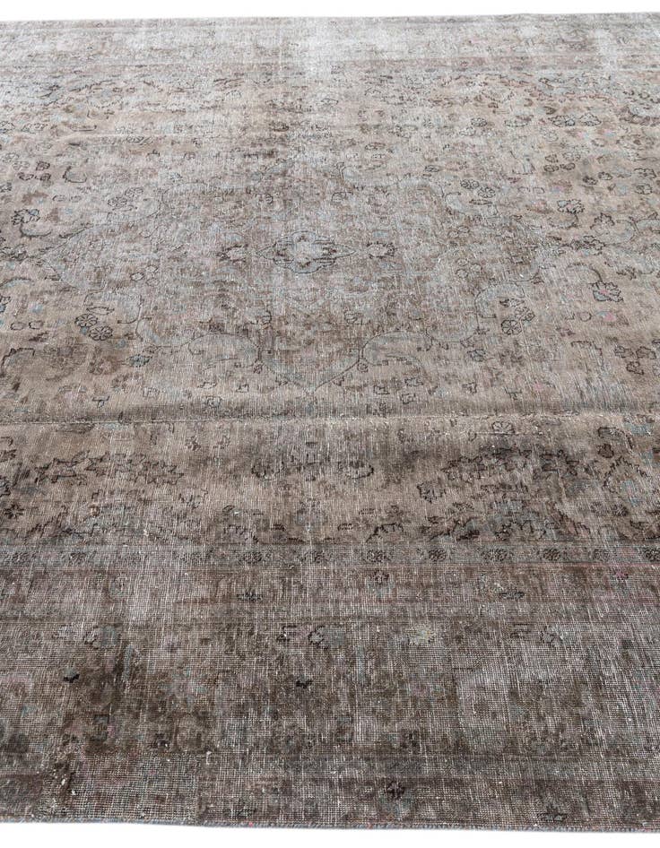 Detail image of 9' x 12' 5  Hand Knotted Ultra Vintage Persian Wool Rug