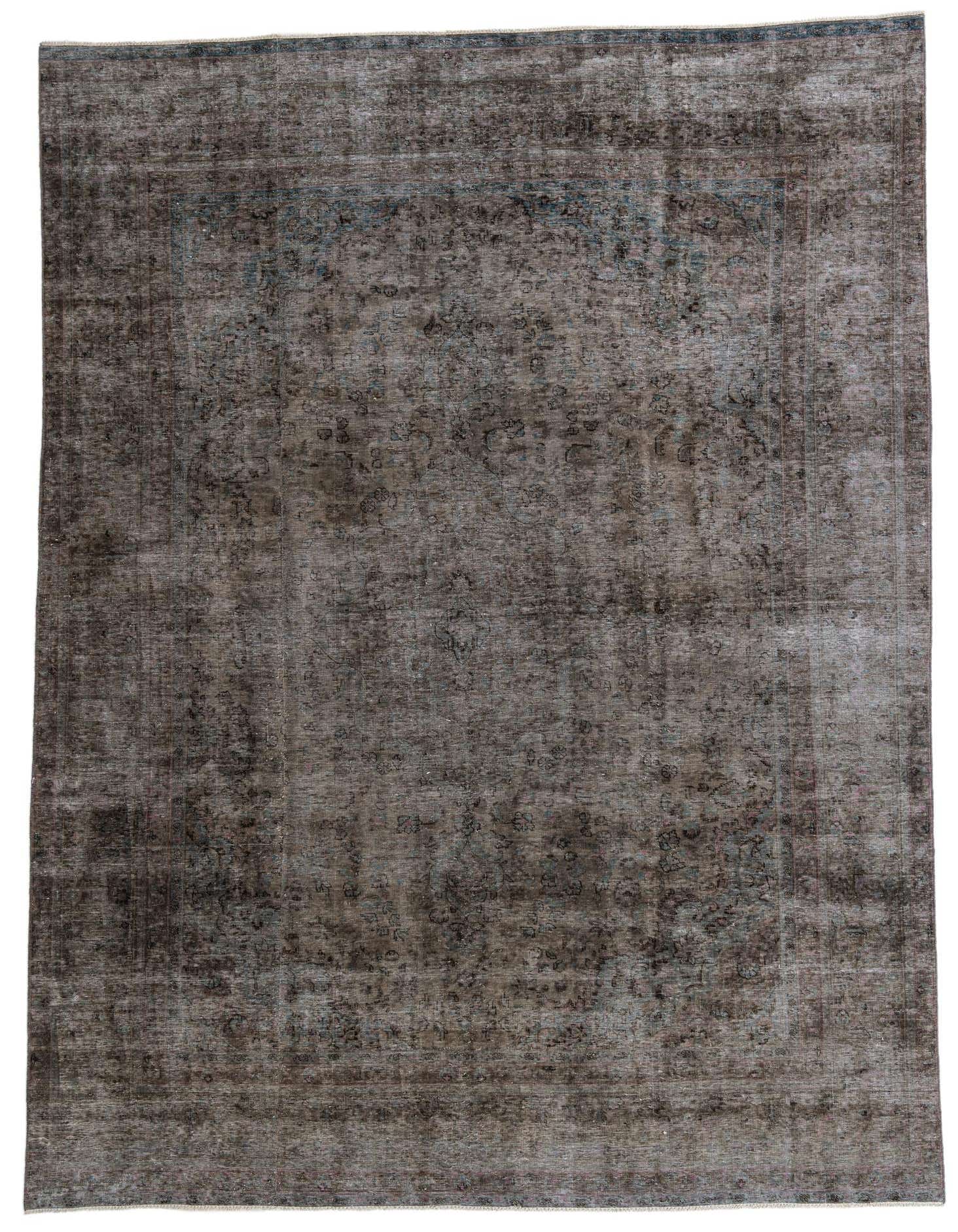 Primary image 9' x 12' 5  Hand Knotted Ultra Vintage Persian Wool Rug