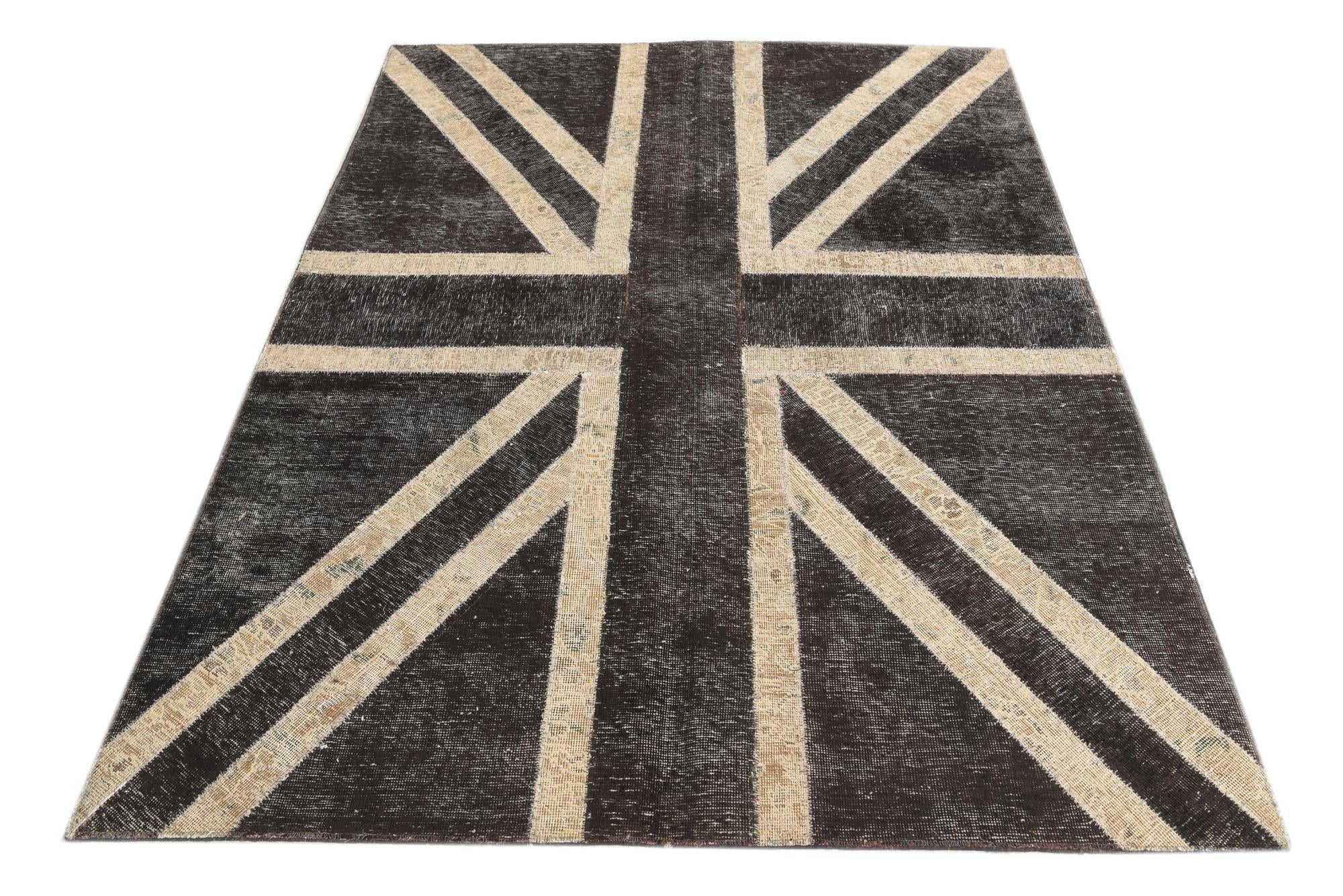 5' x 6' 7 Hand Knotted Ultra Vintage Persian Wool Rug