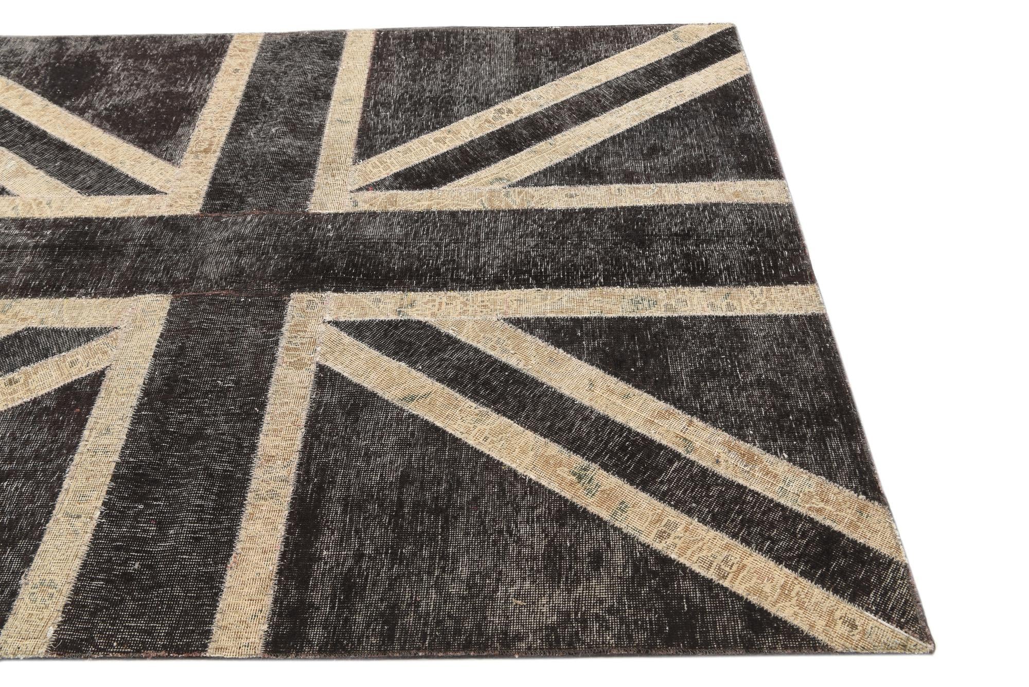 5' x 6' 7 Hand Knotted Ultra Vintage Persian Wool Rug