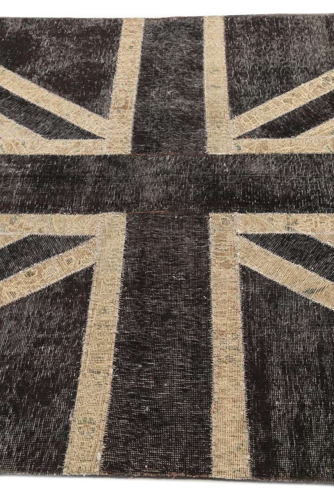 5' x 6' 7 Hand Knotted Ultra Vintage Persian Wool Rug