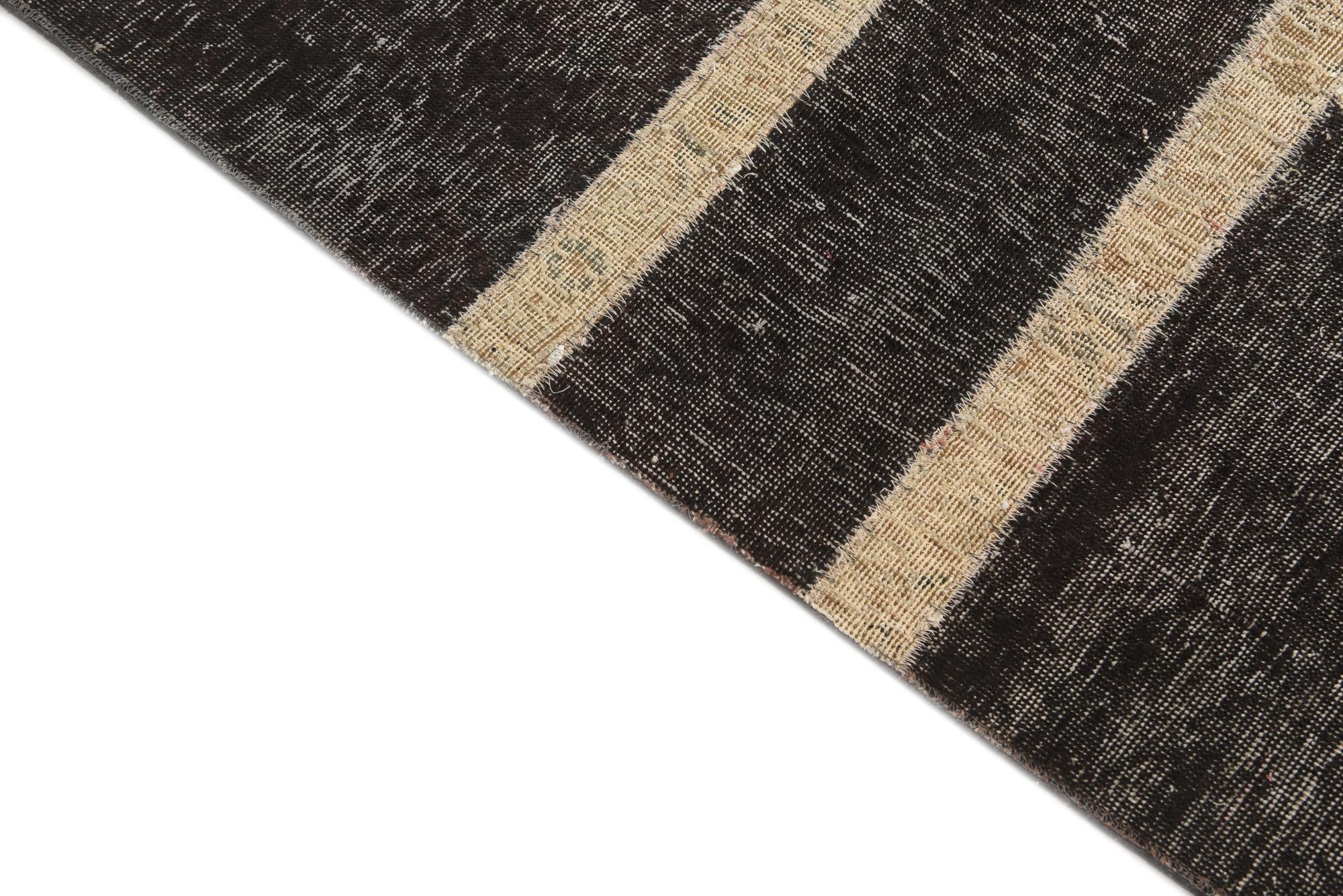 5' x 6' 7 Hand Knotted Ultra Vintage Persian Wool Rug